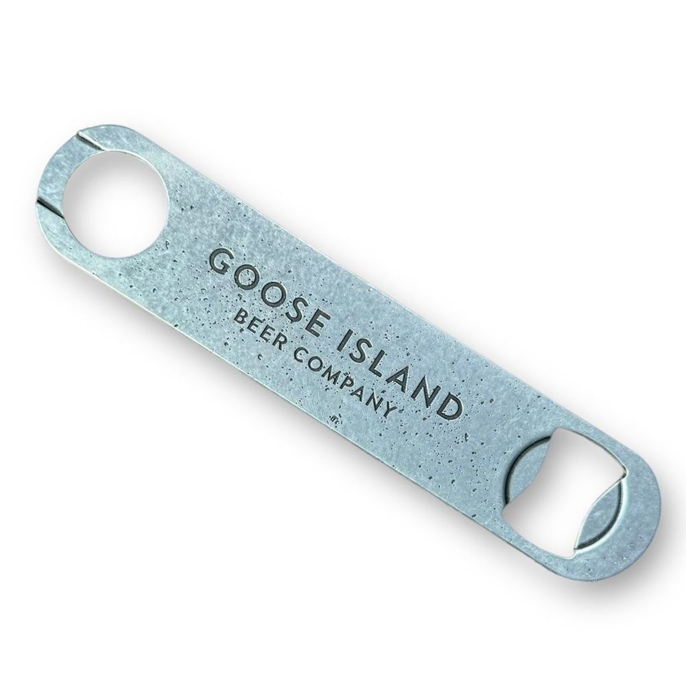 Goose Island Beer Company Stainless Steel Flat Bottle Opener Bar‎ Blade